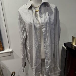 Men's Checkered Shirt - Gray